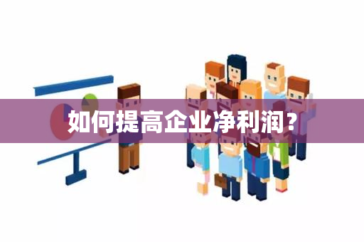 如何提高企业净利润？